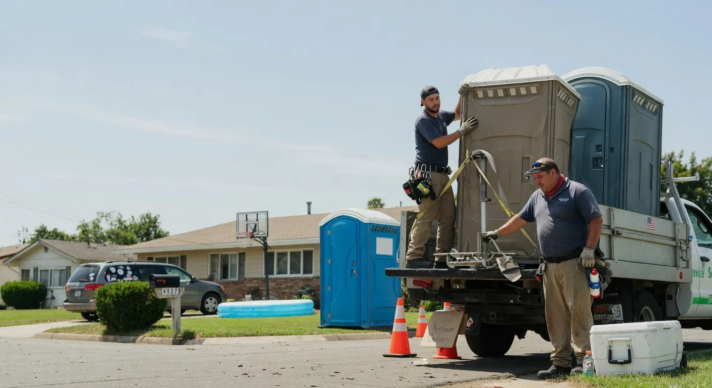 Porta Potty Rental in Nelson, MO near me