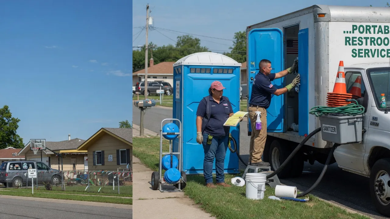 Portable Toilet Rental in Nelson, MO near me